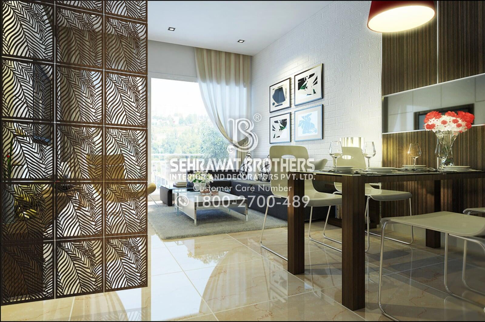 Get Waterproof WPC Frame, Free with Partition Jali Thickness 12mm